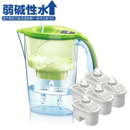 莱卡净水壶 杯 滤水壶净水器家用直饮1壶5芯 免开盖 laica旗舰店净水设备产品图片1